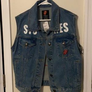Jean Rolling Stone Vest